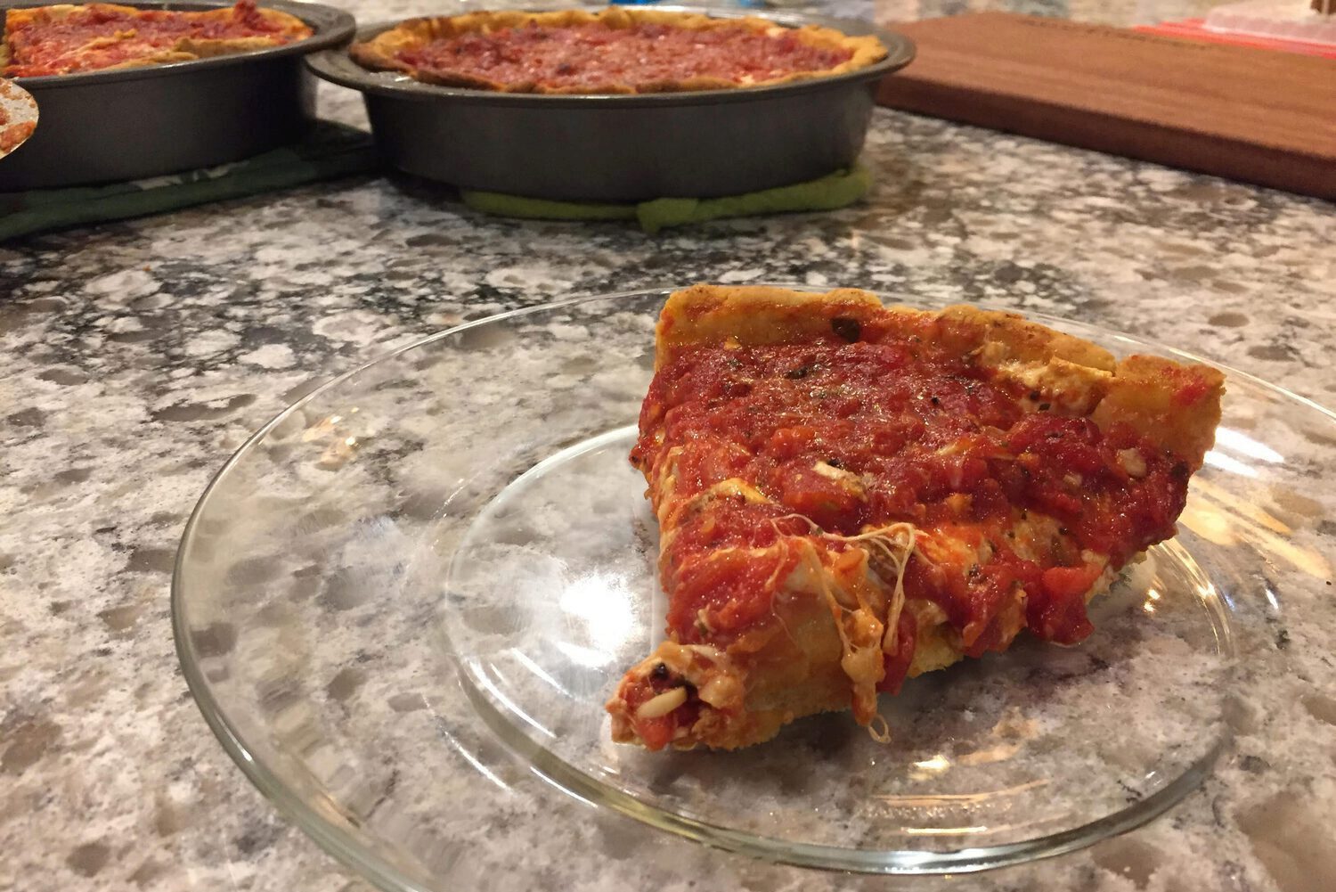 Chicago Deep Dish Pizza (Gino's Copycat)