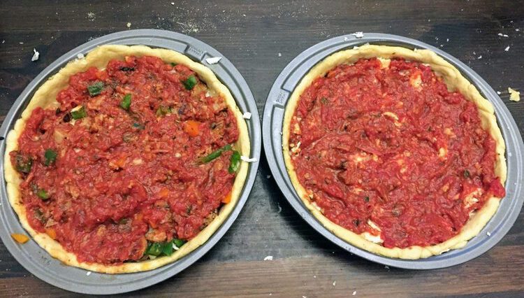 Chicago Deep Dish Pizza (Gino's Copycat)