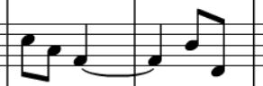 Tonal answer in G minor: ii-dim